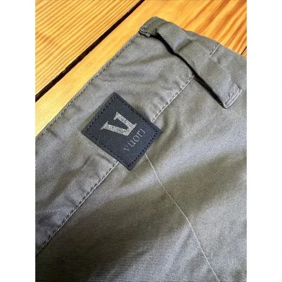 Vuori Collins Chino Stretch Twill Pants Men's 34 Green V433 Casual - Picture 11 of 14